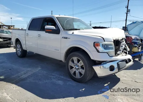 2013 Ford F150 Supercrew из США, поврежденный, VIN 1FTFW1CT3DFC57919
